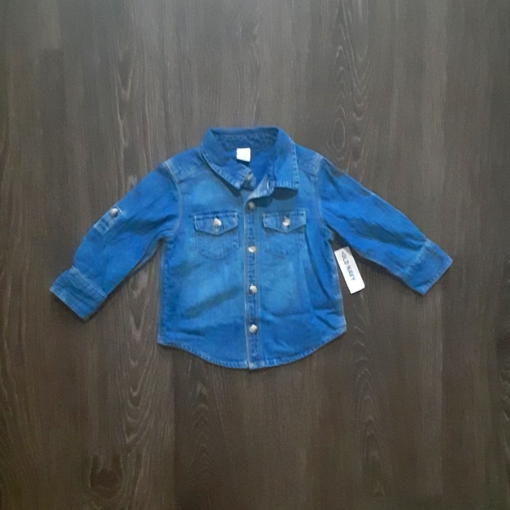 Old Navy Jean Shirt